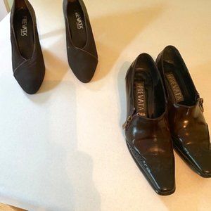 Two Pair Prevata Shoes Size 5